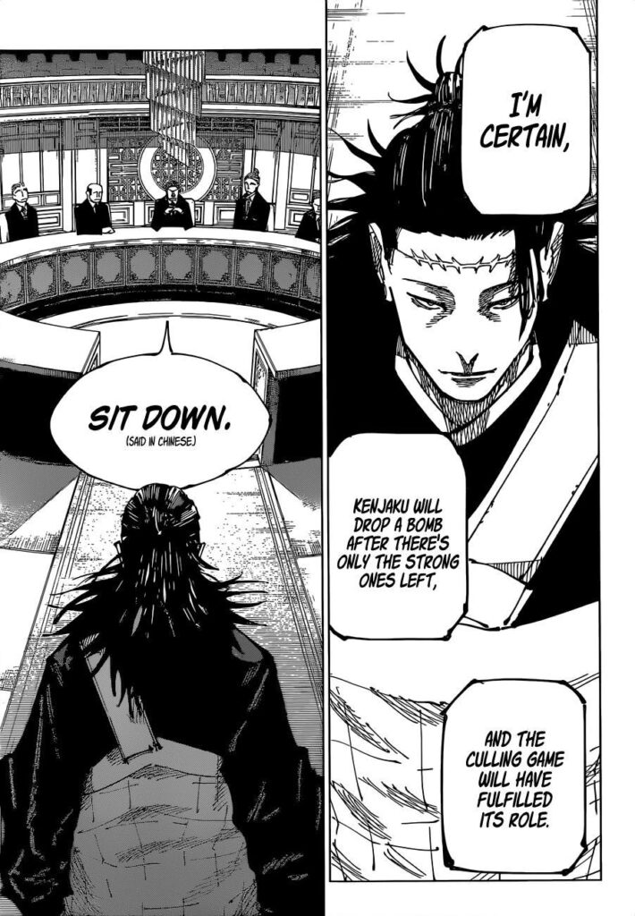 Jujutsu Kaisen Manga Chapter 167