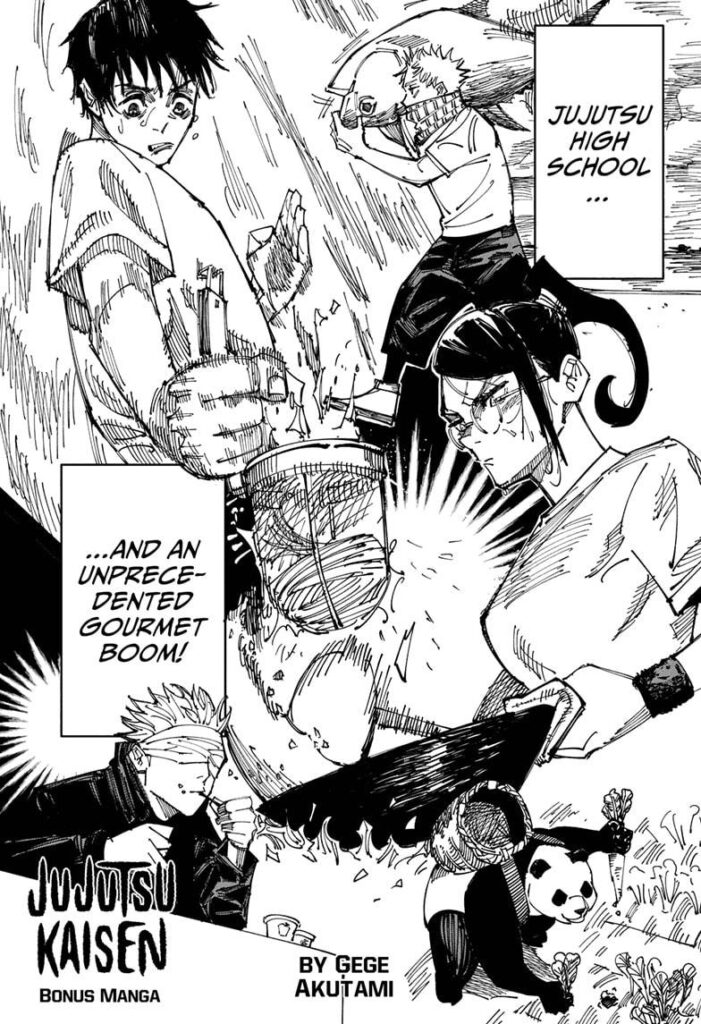 Jujutsu Kaisen Manga Chapter 168