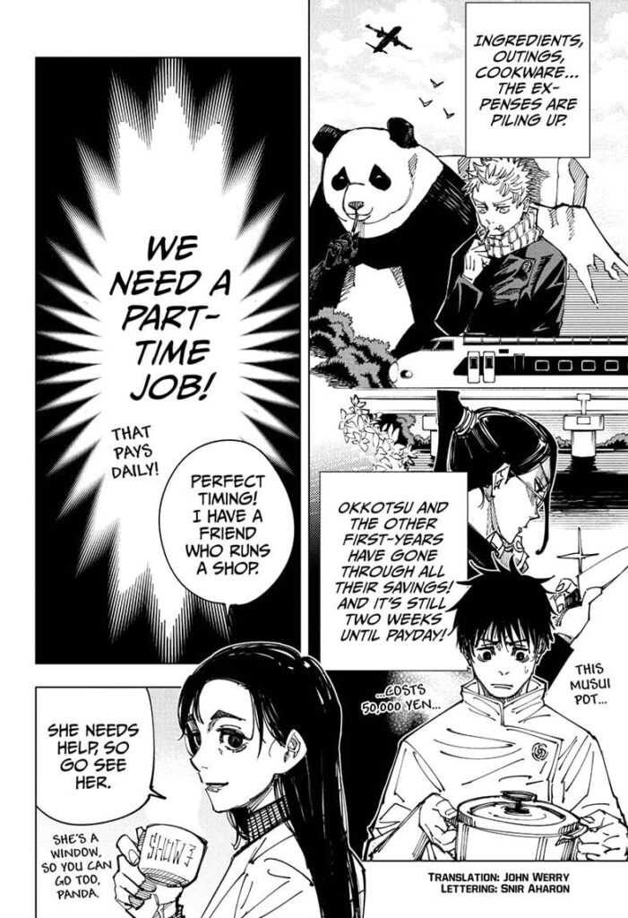 Jujutsu Kaisen Manga Chapter 168