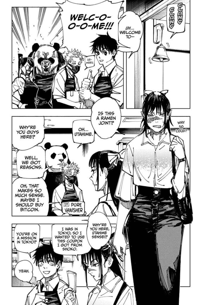 Jujutsu Kaisen Manga Chapter 168
