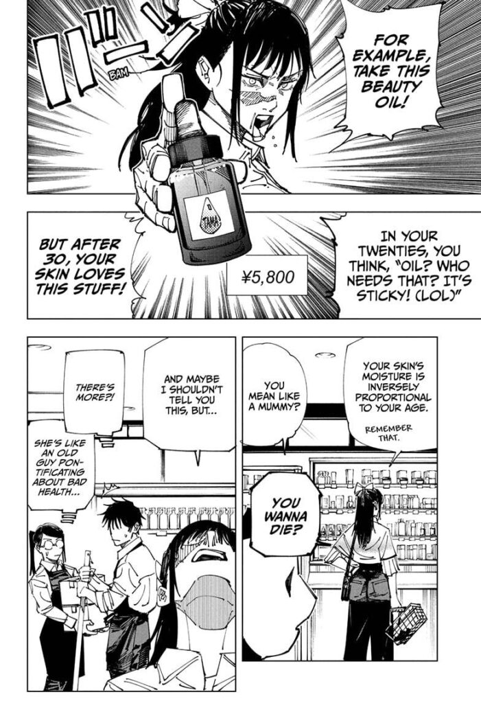 Jujutsu Kaisen Manga Chapter 168