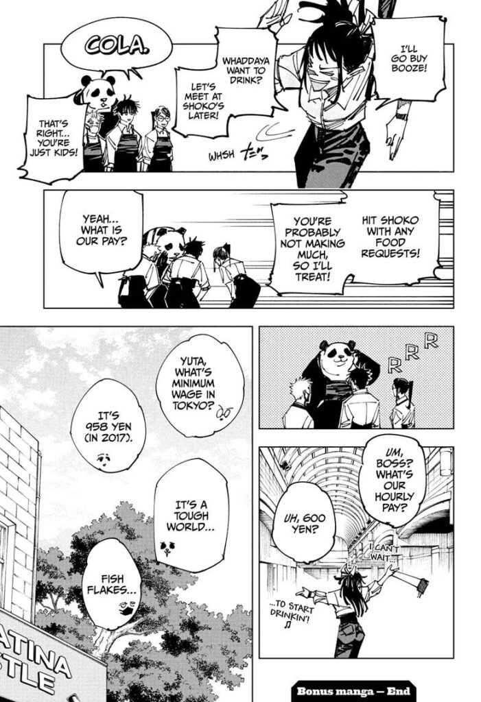 Jujutsu Kaisen Manga Chapter 168