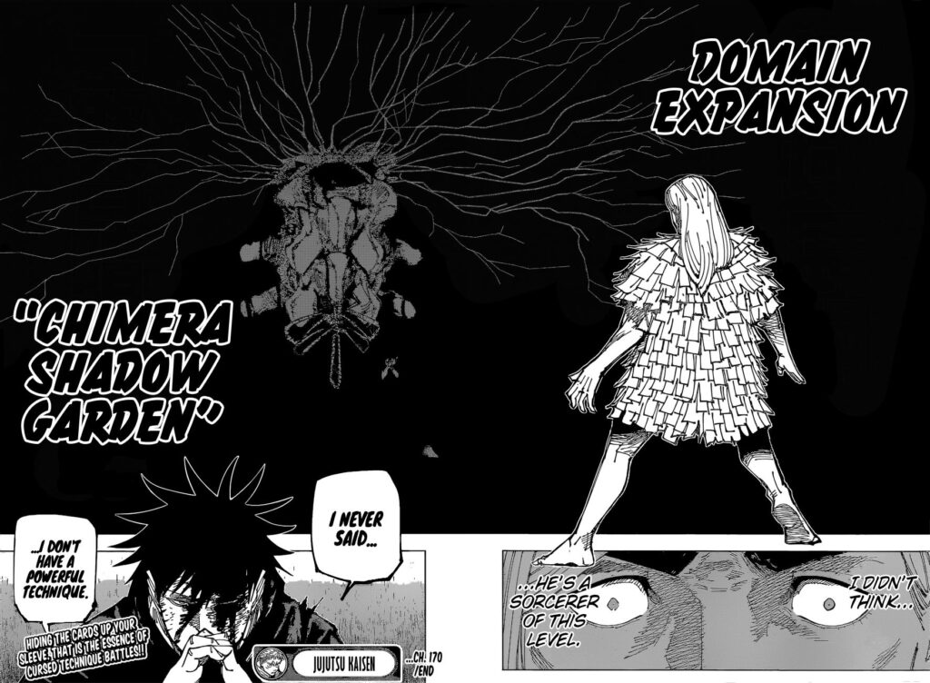 Jujutsu Kaisen Manga Chapter 170