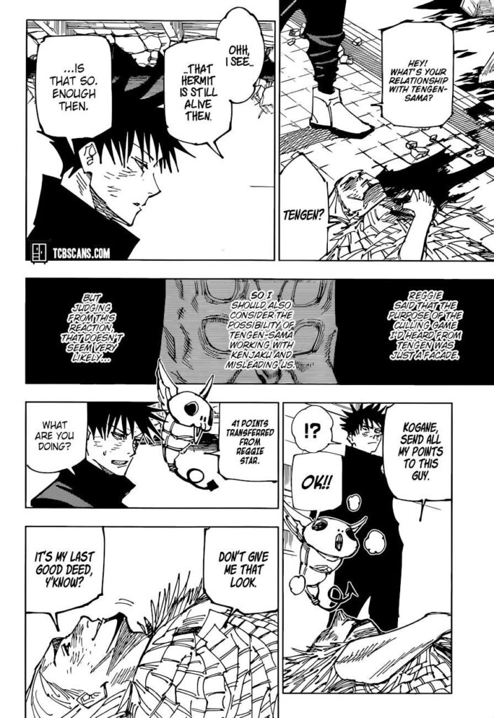 Jujutsu Kaisen Manga Chapter 173