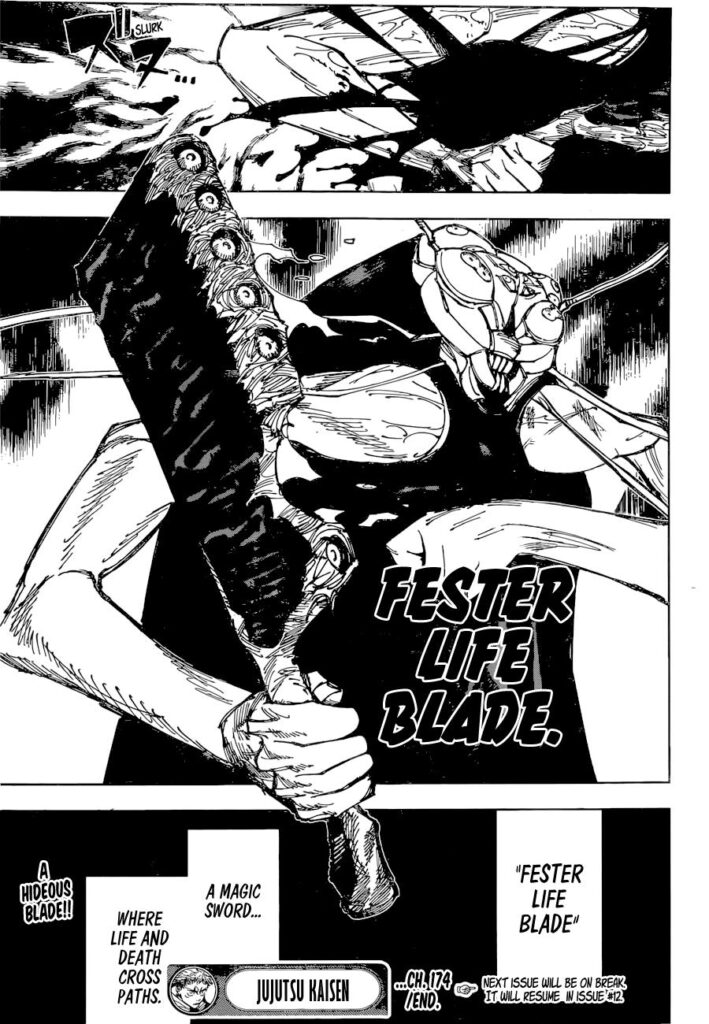 Jujutsu Kaisen Manga Chapter 174