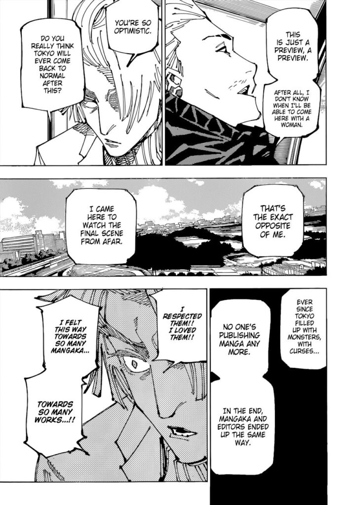 Jujutsu Kaisen Manga Chapter 181