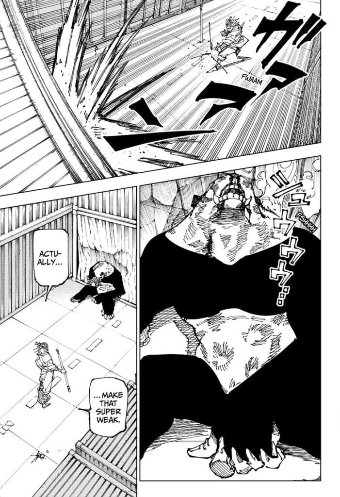 Jujutsu Kaisen Manga Chapter 184