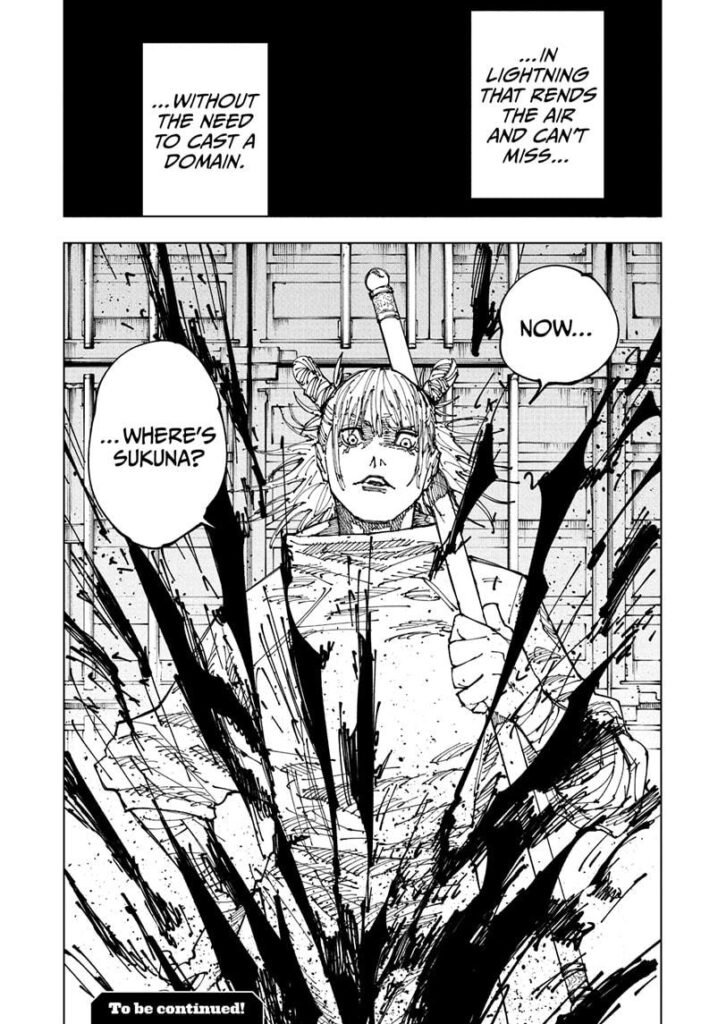 Jujutsu Kaisen Manga Chapter 184