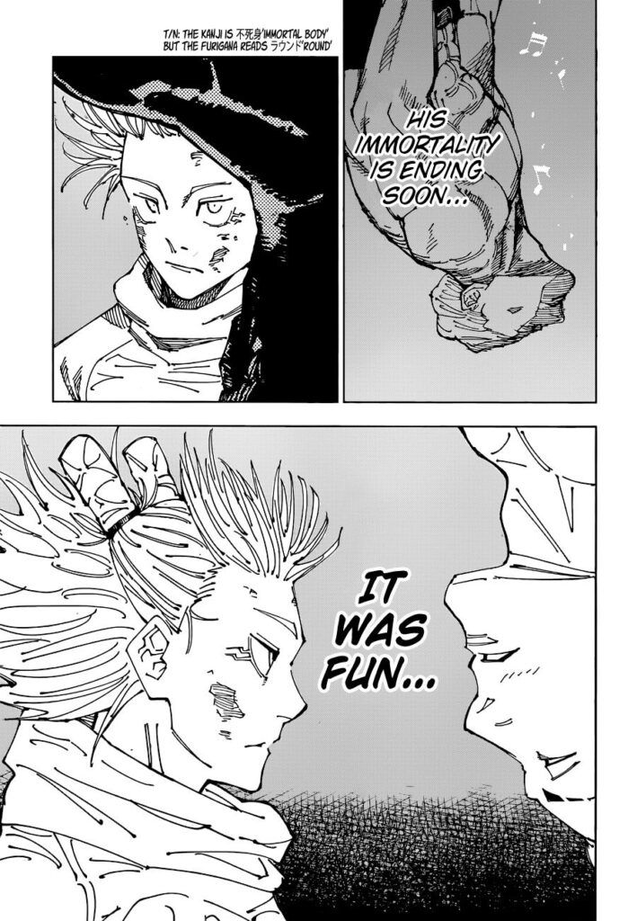 Jujutsu Kaisen Manga Chapter 189