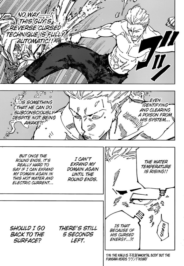 Jujutsu Kaisen Manga Chapter 189