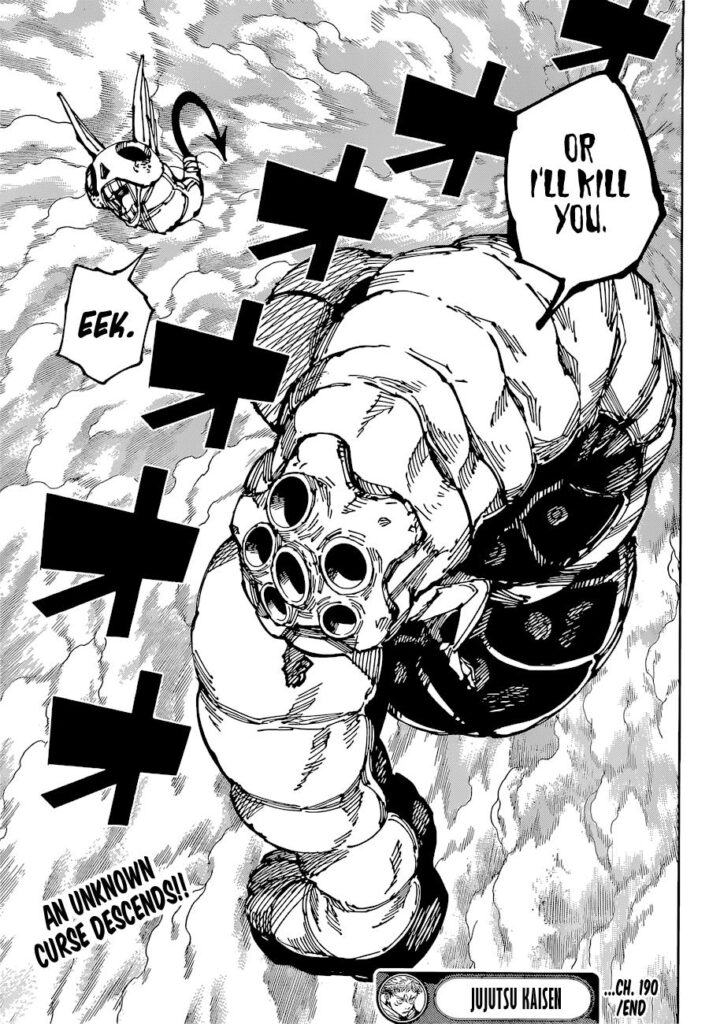 Jujutsu Kaisen Manga Chapter 190
