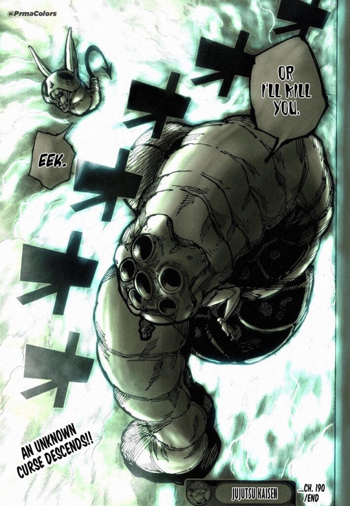 Jujutsu Kaisen Manga Chapter 190