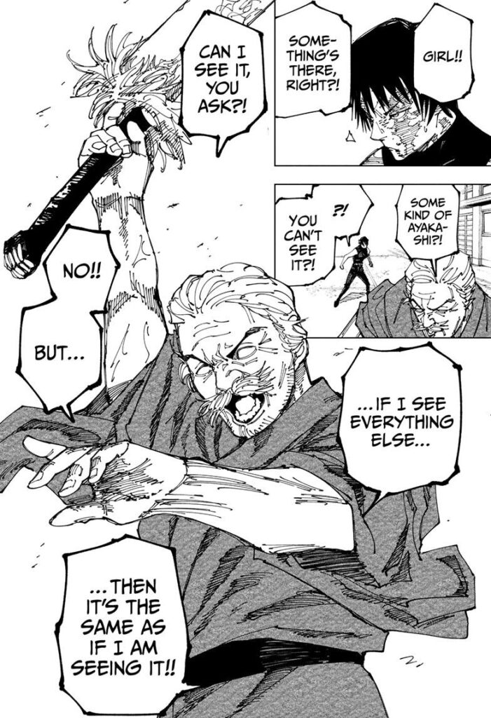 Jujutsu Kaisen Manga Chapter 195
