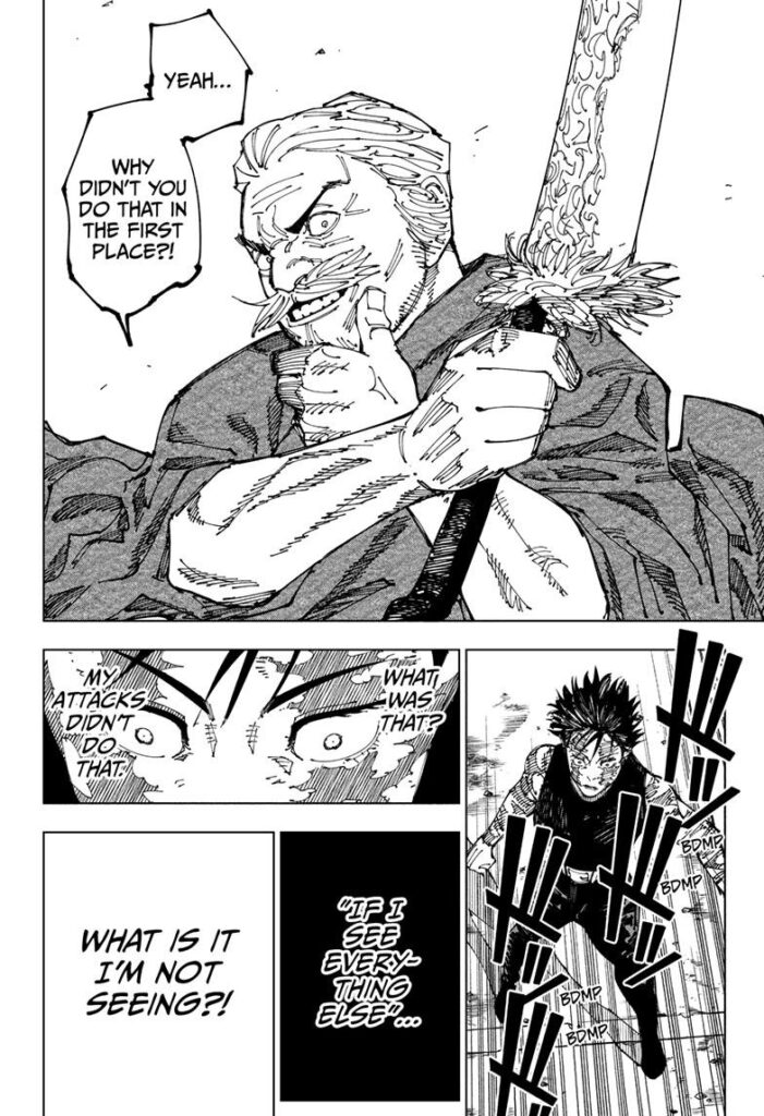 Jujutsu Kaisen Manga Chapter 195