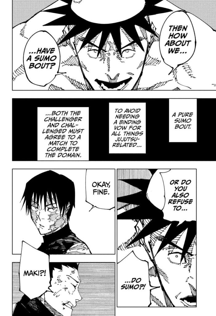 Jujutsu Kaisen Manga Chapter 196