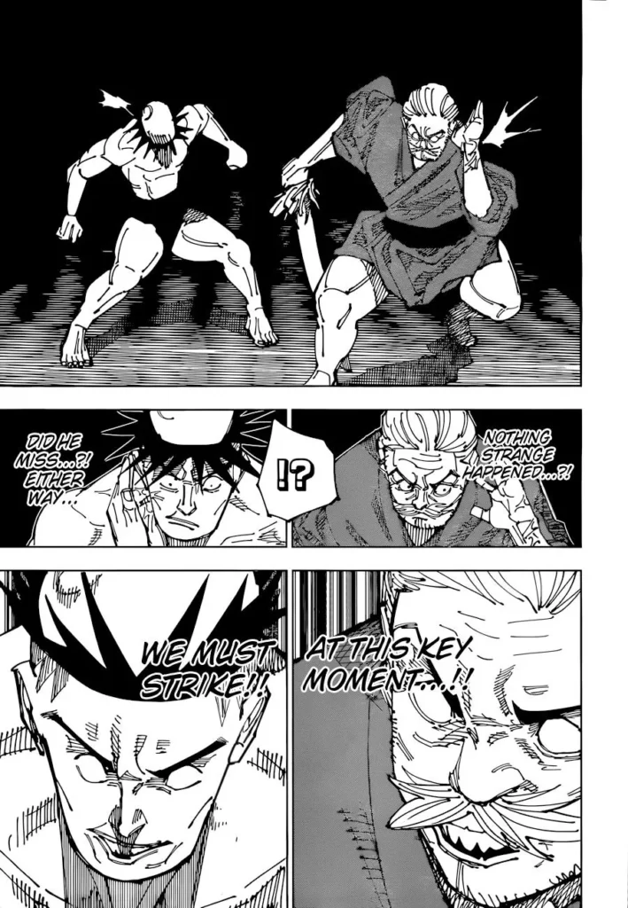 Jujutsu Kaisen manga Chapter 198