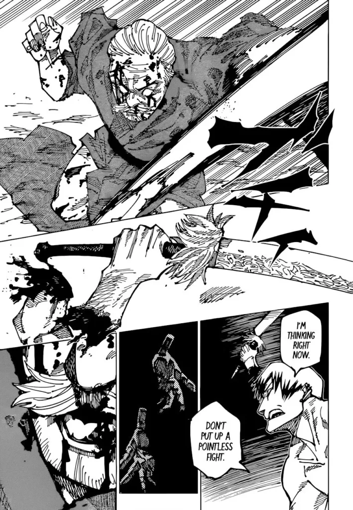Jujutsu Kaisen manga Chapter 198