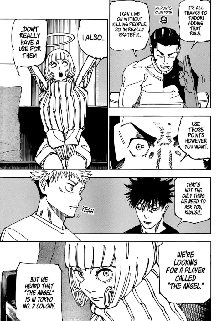 Jujutsu Kaisen manga Chapter 199