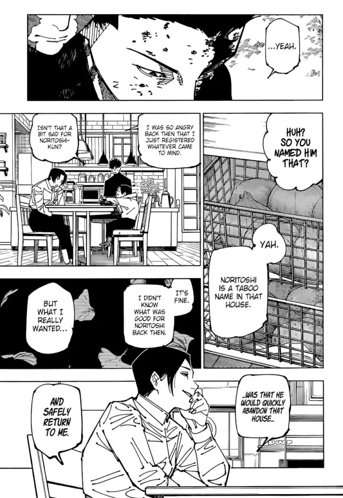 Jujutsu Kaisen manga Chapter 199