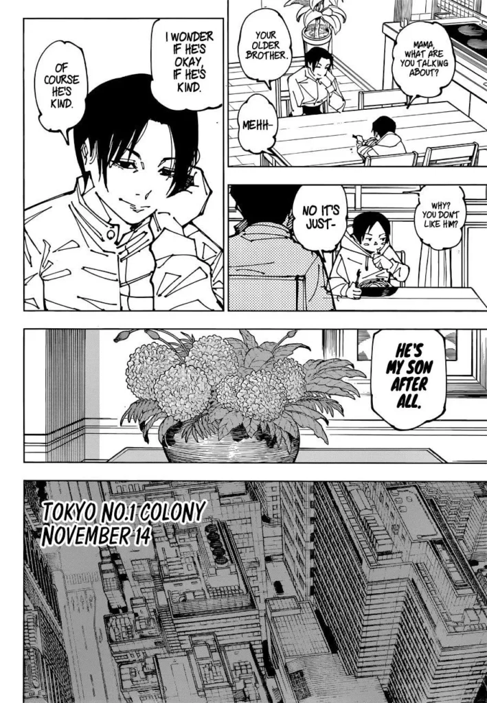 Jujutsu Kaisen manga Chapter 199