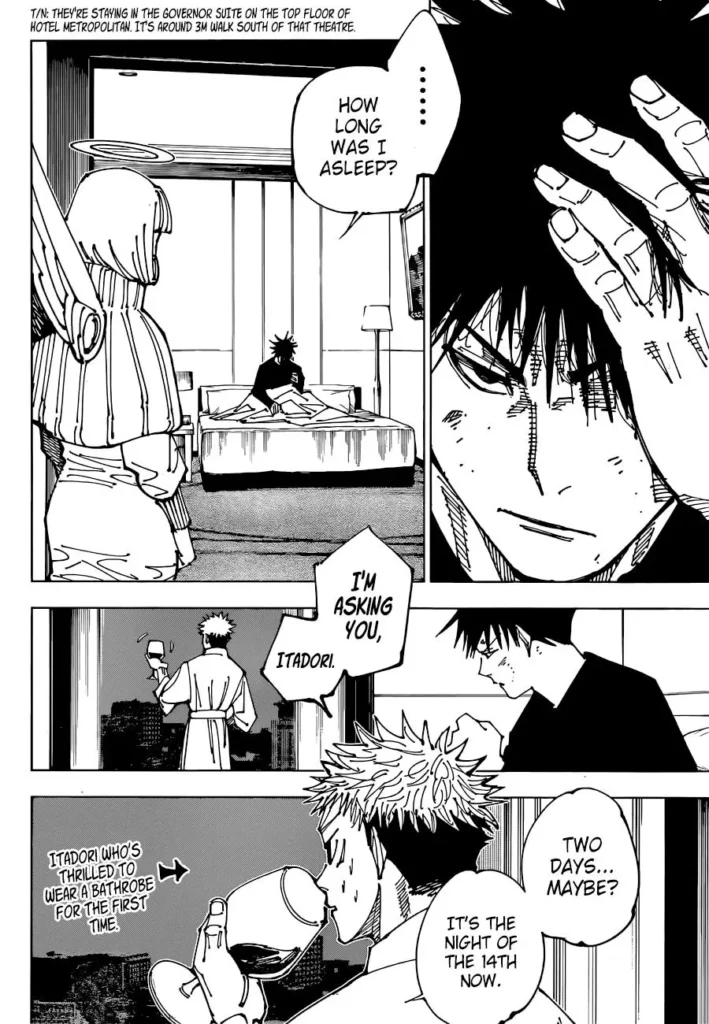 Jujutsu Kaisen manga Chapter 199