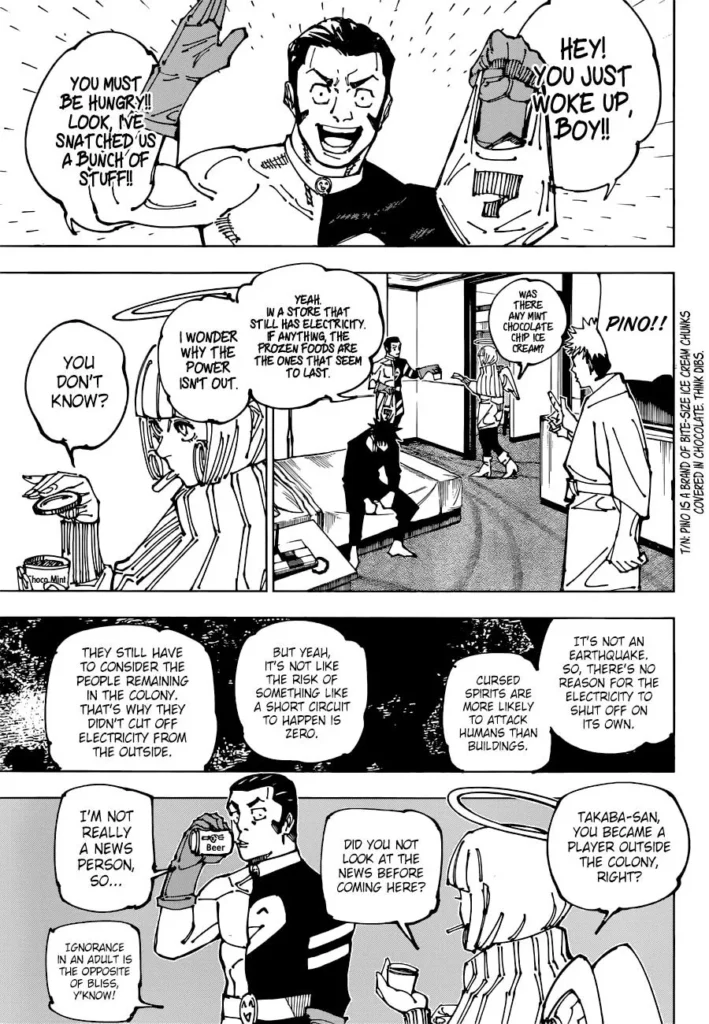 Jujutsu Kaisen manga Chapter 199