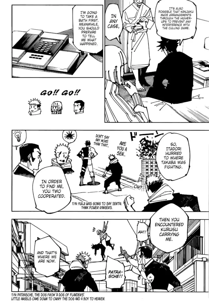 Jujutsu Kaisen manga Chapter 199