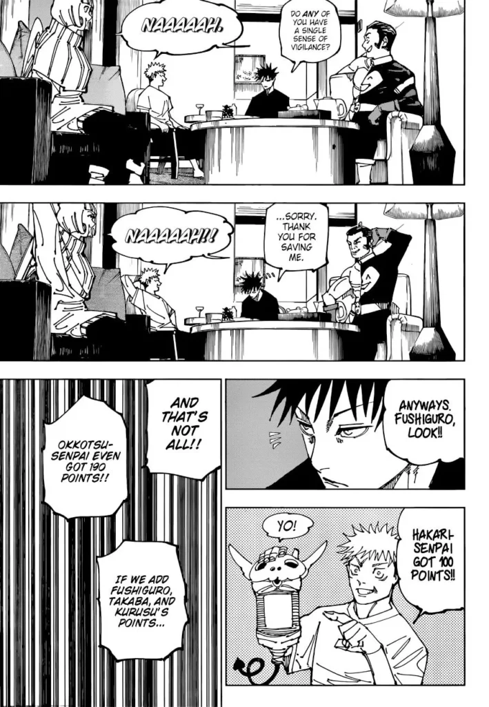 Jujutsu Kaisen manga Chapter 199