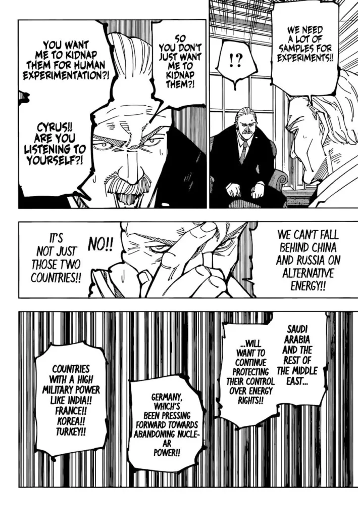 Jujutsu Kaisen manga Chapter 201