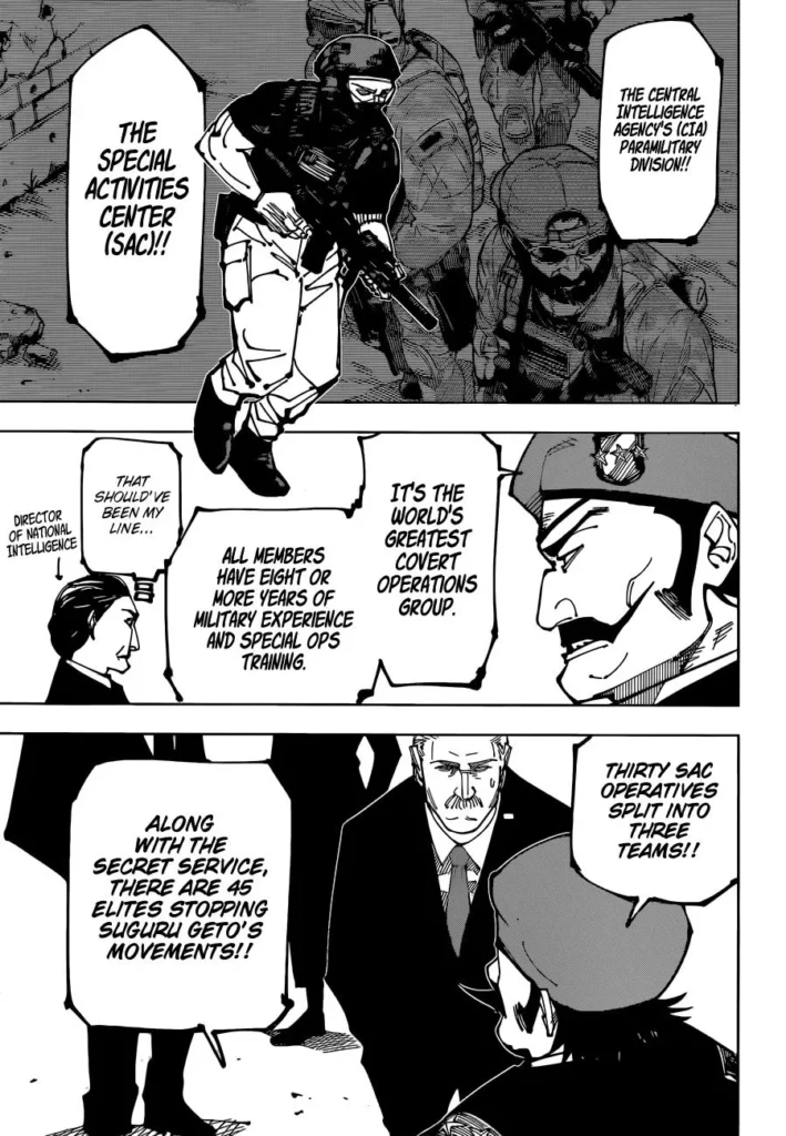 Jujutsu Kaisen manga Chapter 201