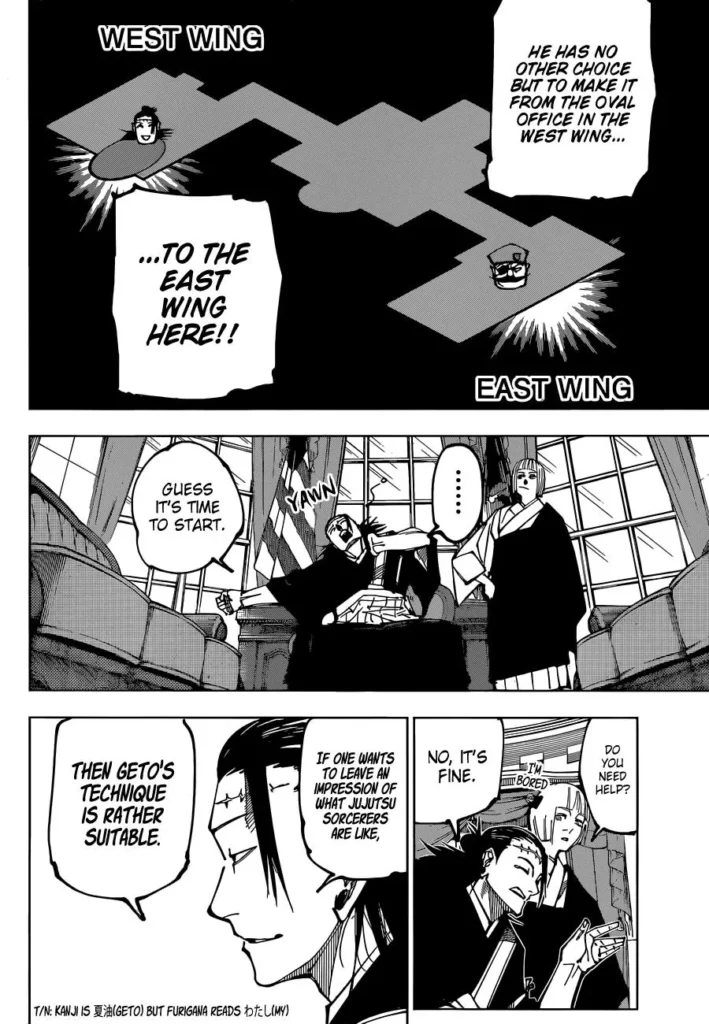 Jujutsu Kaisen manga Chapter 201