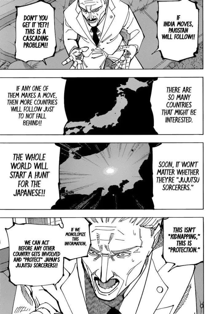 Jujutsu Kaisen manga Chapter 201
