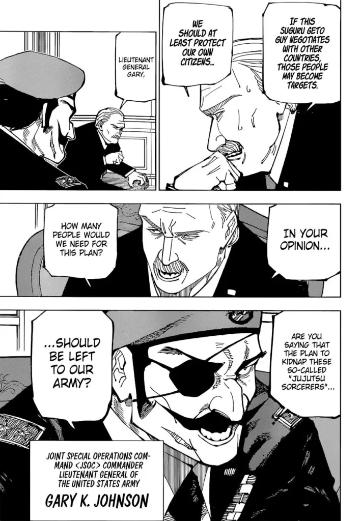 Jujutsu Kaisen manga Chapter 201
