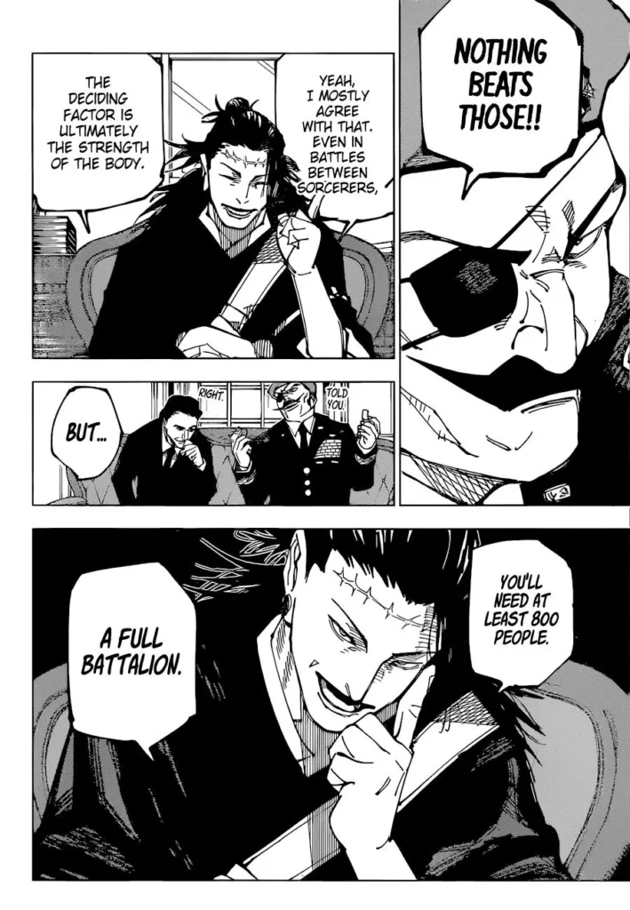 Jujutsu Kaisen manga Chapter 201