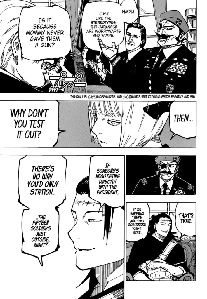 Jujutsu Kaisen manga Chapter 201