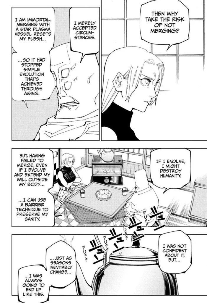 Jujutsu Kaisen manga Chapter 202