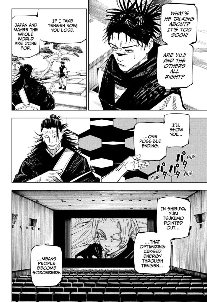 Jujutsu Kaisen manga Chapter 202
