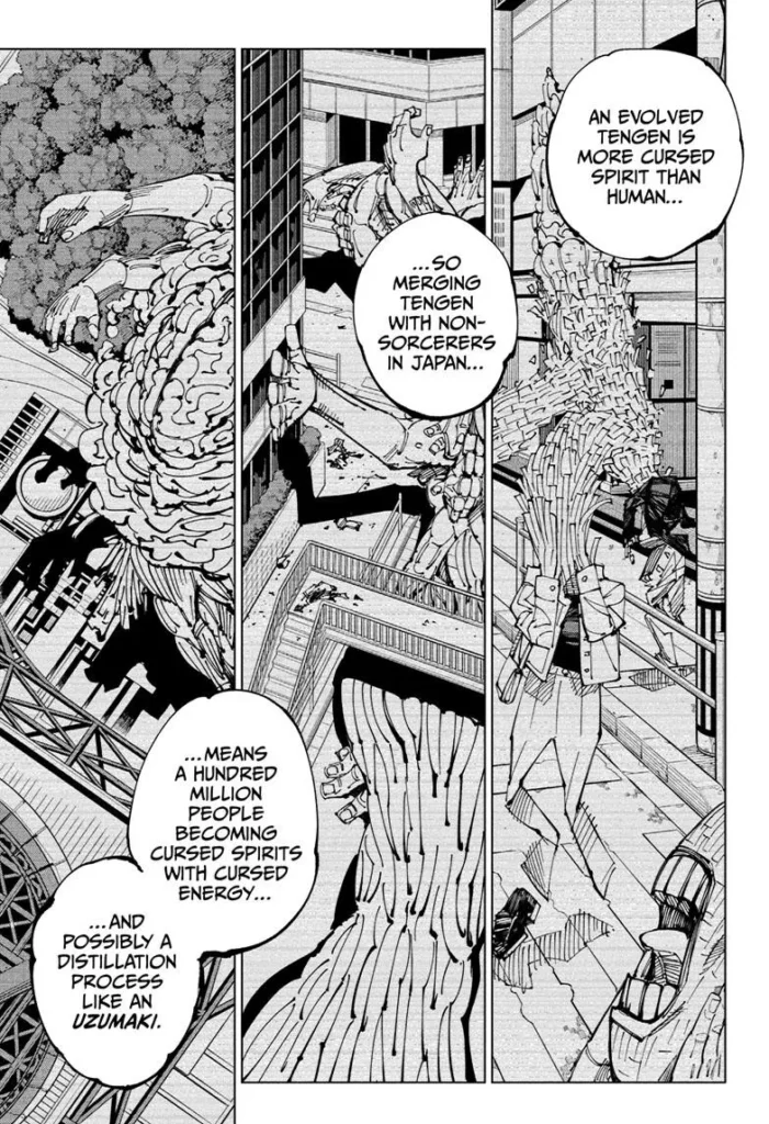 Jujutsu Kaisen manga Chapter 202