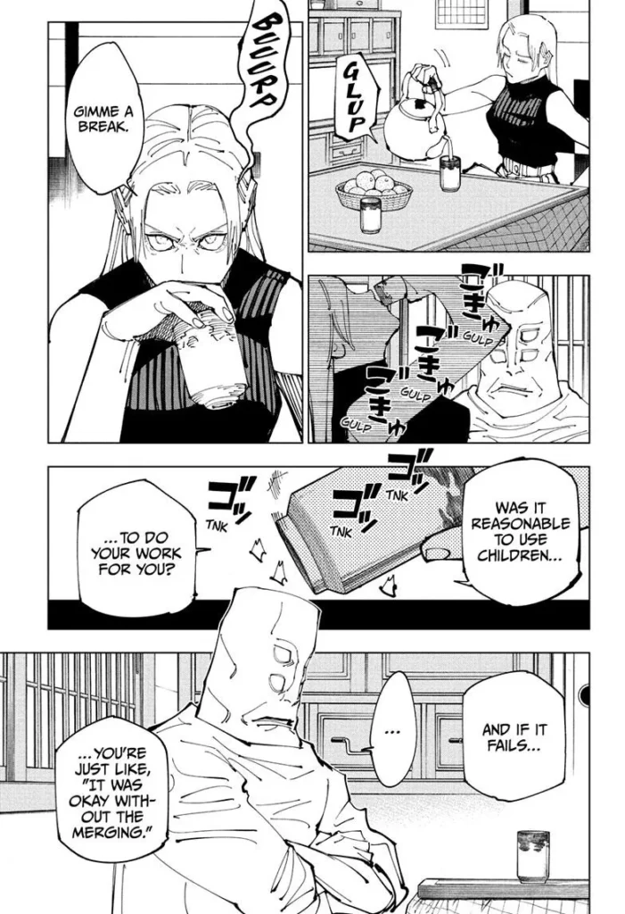 Jujutsu Kaisen manga Chapter 202