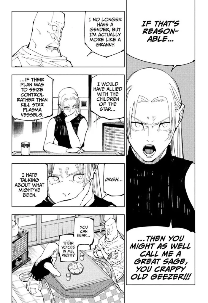 Jujutsu Kaisen manga Chapter 202