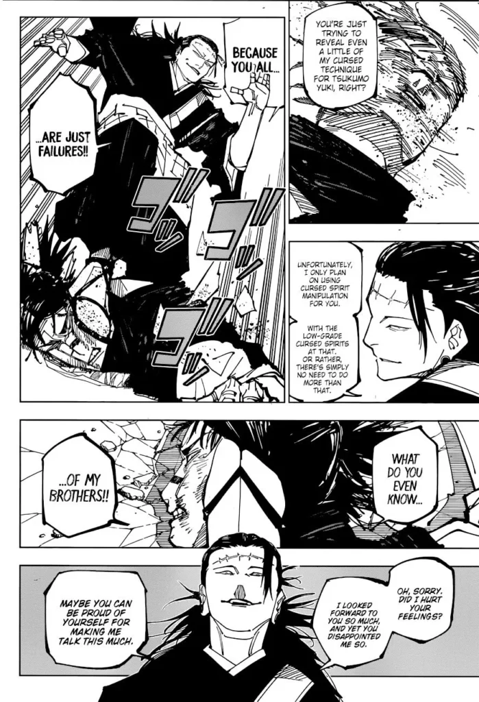 Jujutsu Kaisen manga Chapter 203
