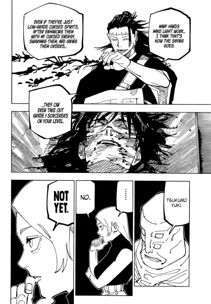 Jujutsu Kaisen manga Chapter 203