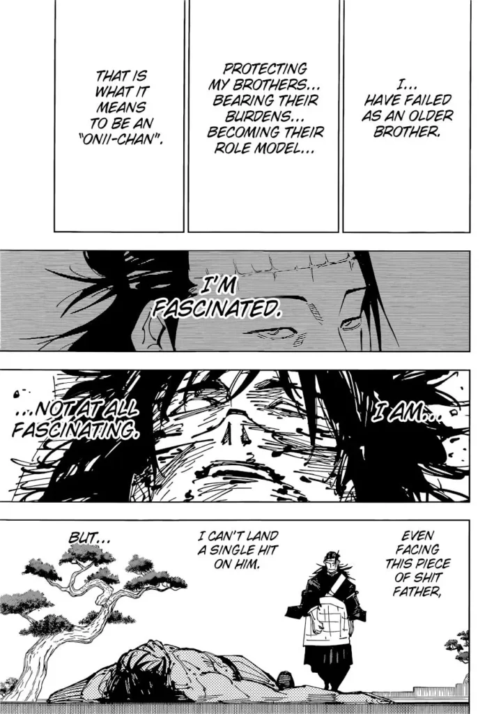 Jujutsu Kaisen manga Chapter 203