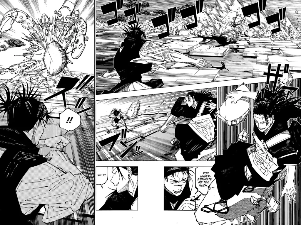Jujutsu Kaisen manga Chapter 203