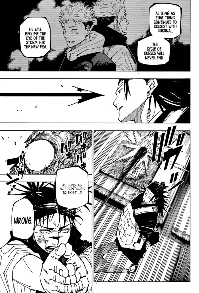 Jujutsu Kaisen manga Chapter 203