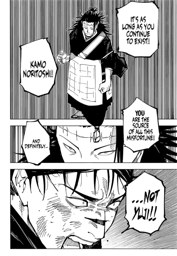 Jujutsu Kaisen manga Chapter 203