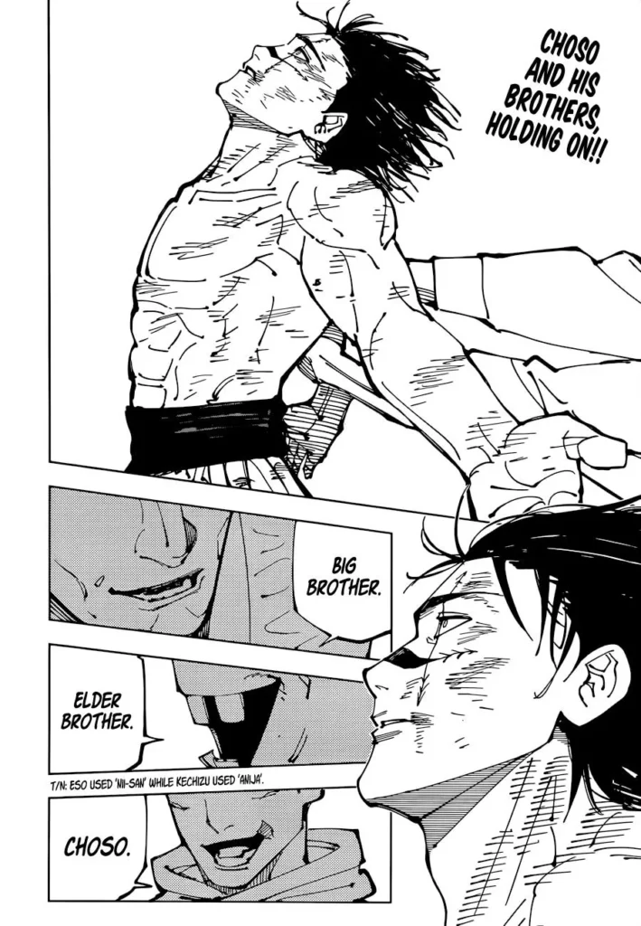 Jujutsu Kaisen manga Chapter 204