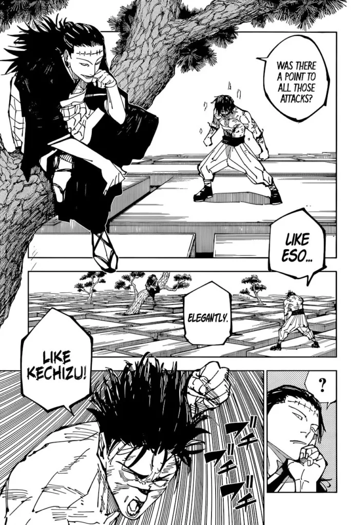 Jujutsu Kaisen manga Chapter 204