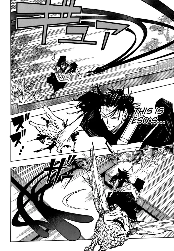 Jujutsu Kaisen manga Chapter 204