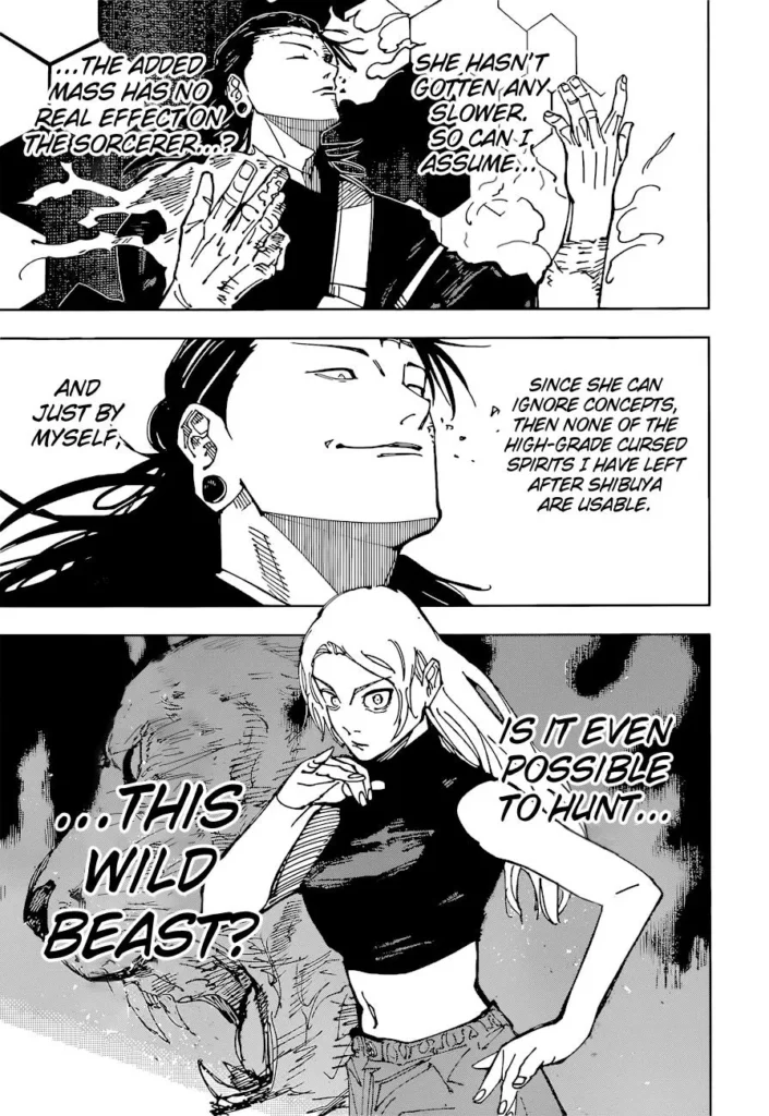 Jujutsu Kaisen manga Chapter 205